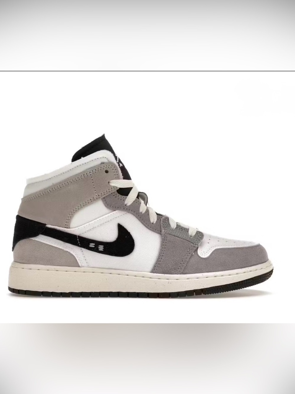 Nike Air Jordan 1 Mid SE Craft Inside Out Cement Grey
